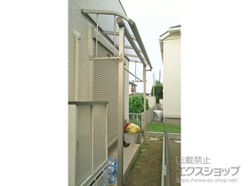 のテラス屋根 ヴェクターテラス R型 テラスタイプ 単体 積雪〜20cm対応 施工例