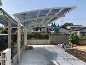 のカーポート レイナポートグラン 延長　積雪〜20cm対応 施工例