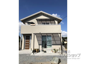 のテラス屋根 スピーネ F型 テラスタイプ 単体 積雪〜20cm対応 施工例