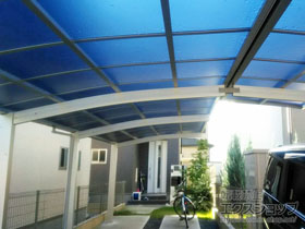 のカーポート レイナポートグラン たて連棟用セット　積雪〜20cm対応 施工例