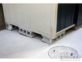 の物置・屋外倉庫 ガーデンハウス DM-Z2913 一般型 2923×1323×2120 DM-Z2913-MG 施工例