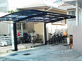 のカーポート プレシオスポート 積雪〜20cm対応 施工例