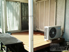 のウッドデッキ マージウッドデッキ 施工例