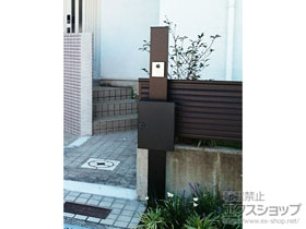 の機能門柱・ポスト シンプレオポストユニット1型 施工例
