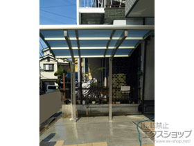 のサイクルポート・駐輪場 レイナポートグランミニ 積雪〜20cm対応 施工例