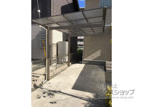 のカーポート ニューマイリッシュ 通常勾配 前上がり 積雪〜20cm対応 施工例