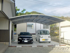 のカーポート レイナツインポートグラン　積雪〜20cm対応 施工例