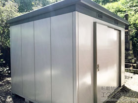 の物置・屋外倉庫 ナイソー 一般型 3040×2460×2270（SMK-75S） SMK-75S 施工例