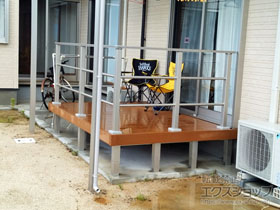 のウッドデッキ マージウッドデッキ 施工例