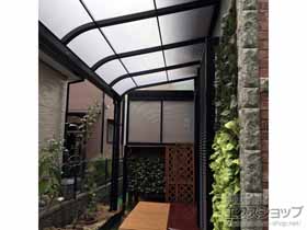 のテラス屋根 スピーネ R型 テラスタイプ 単体 積雪〜20cm対応 ※はね出し納まり 施工例