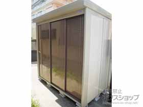 の物置・屋外倉庫 Mr.ストックマンダンディ 一般型 2200×1222×2110（ND-2212） ND-2212-B 施工例