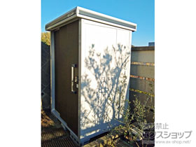 の物置・屋外倉庫 エルモ 一般型 1520×1170×2121 LMD-1511-DW 施工例