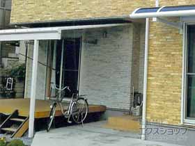 のテラス屋根 ヴェクターテラス F型 テラスタイプ 単体 積雪〜20cm対応 施工例