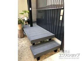 YKKAPのウッドデッキ リウッドデッキ 200＋ルシアスデッキフェンスB01型 （笠木のみタイプ） 施工例