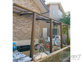 のサイクルポート・駐輪場 レイナポートグランミニ 縦連棟 積雪〜20cm対応 施工例