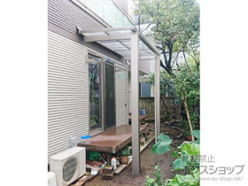 のテラス屋根 レボリューD テラスタイプ 単体 積雪〜20cm対応 施工例