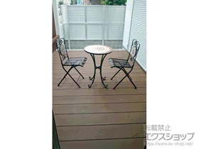 Value Selectの ミエーネフェンス 目隠しルーバー 2段支柱施工 施工例