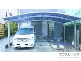 YKKAPのカーポート レイナツインポートグラン　積雪～20cm対応 施工例