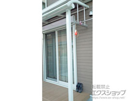 のテラス屋根 ヴェクターテラス R型 テラスタイプ 単体 積雪〜20cm対応 施工例