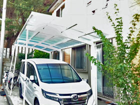 のカーポート レイナポートグラン 延長　積雪〜20cm対応 施工例