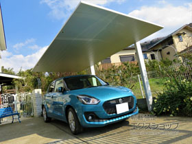 のカーポート カーポートSC 積雪〜20cm対応 施工例