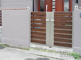 門扉 フレイナ門扉 Y2型 両開き 施工例