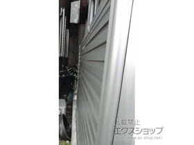 のフェンス・柵 ミエーネフェンス 目隠しルーバー 自由柱施工 施工例