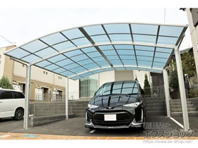 YKKAPのカーポート レイナツインポートグラン　積雪～20cm対応 施工例