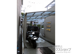 のカーポート レイナポートグラン 延長　積雪〜20cm対応 施工例