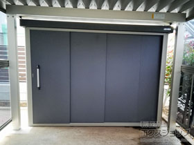 の物置・屋外倉庫 エスケーエイト SK8-130 一般型 2600×1600×1940 SK8-130-GK 施工例