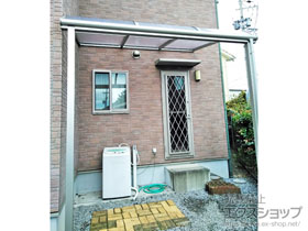 のテラス屋根 ヴェクターテラス R型 テラスタイプ 単体 積雪〜20cm対応 施工例