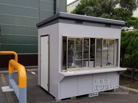 の物置・屋外倉庫 ナイソーGMタイプ  一般型 2460×1880×2440（SMK-47HGM） SMK-47HGM 施工例