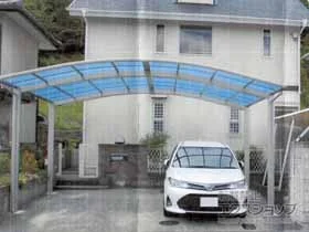 YKKAPのカーポート レイナツインポートグラン　積雪～20cm対応 施工例