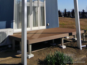 のウッドデッキ マージウッドデッキ 施工例