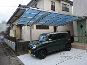 のカーポート レイナポートグラン　積雪〜20cm対応〈A〉 施工例