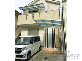 のサイクルポート・駐輪場 レイナポートグランミニ 積雪〜20cm対応 施工例