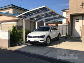 のカーポート レイナポートグラン50 積雪〜50cm対応 施工例