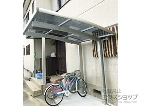 のサイクルポート・駐輪場 レイナポートグランミニ 積雪〜20cm対応 施工例