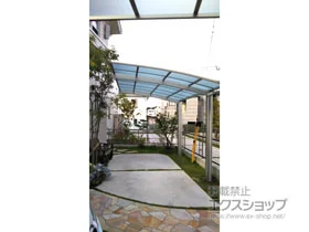 YKKAPのカーポート レイナポートグラン　積雪～20cm対応 施工例