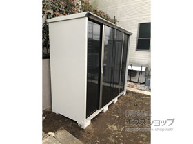 の物置・屋外倉庫 グランプレステージジャンプ 2247×900×1900 GP-229A-F-CK 施工例