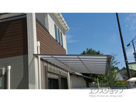 のテラス屋根 スピーネ F型 テラスタイプ 単体 積雪〜20cm対応 施工例