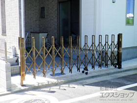 のカーゲート トリップゲート RB型 ノンレール 片開き 35S 施工例