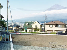 のフェンス・柵 モクアルフェンス 横板タイプ 自由柱施工 施工例