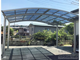 のカーポート レイナツインポートグラン　積雪〜20cm対応 施工例