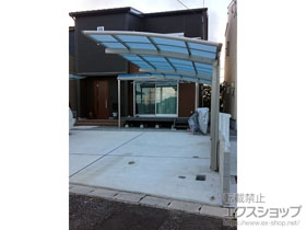 のカーポート レイナポートグラン 延長　積雪〜20cm対応 施工例