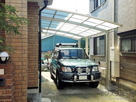 のカーポート レイナベーカポートグラン 延長　積雪〜20cm対応 施工例