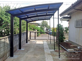 のカーポート レイナポートグラン 延長　積雪〜20cm対応 施工例