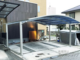 のカーポート レイナツインポートグラン　積雪〜20cm対応 施工例