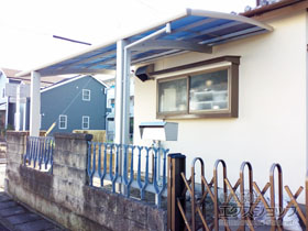 のカーポート プレシオスポート 積雪〜20cm対応 施工例