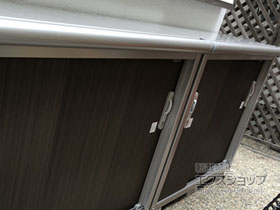 の物置・屋外倉庫 エスモ 一般型 1650×520×1101 ESE-1605Y-DW 施工例